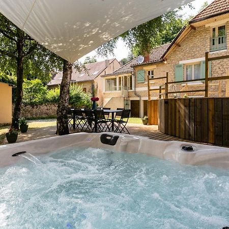 Wonderful House In Sarlat Center With Heated Pool & Jaccuzi Villa Eksteriør billede