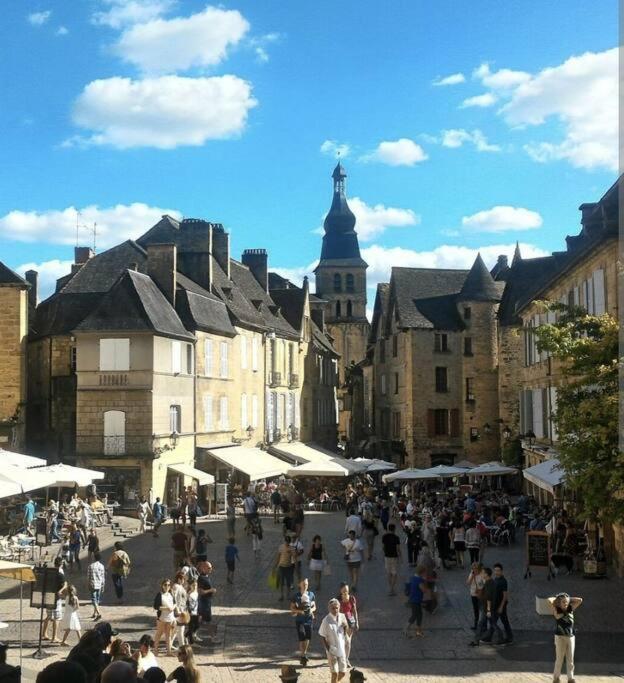 Wonderful House In Sarlat Center With Heated Pool & Jaccuzi Villa Eksteriør billede