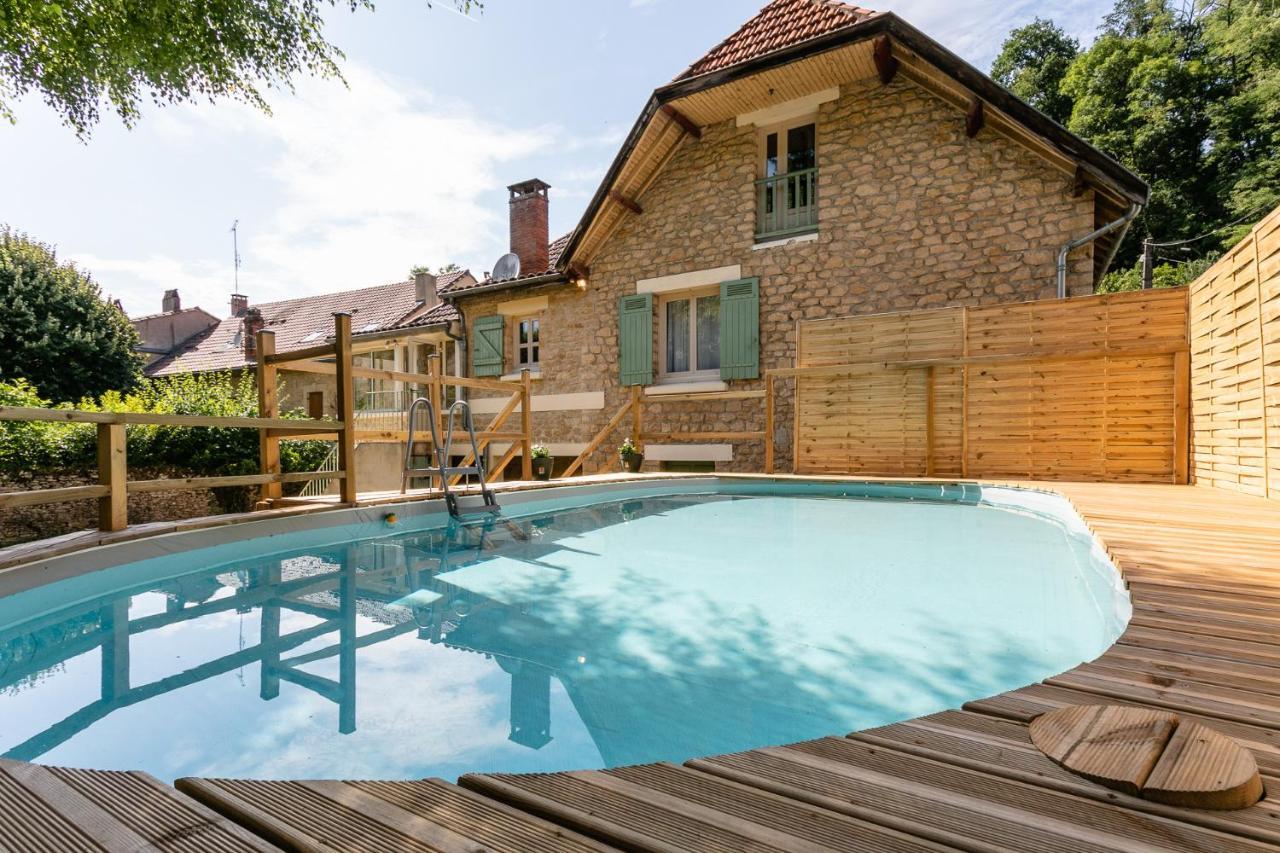 Wonderful House In Sarlat Center With Heated Pool & Jaccuzi Villa Eksteriør billede