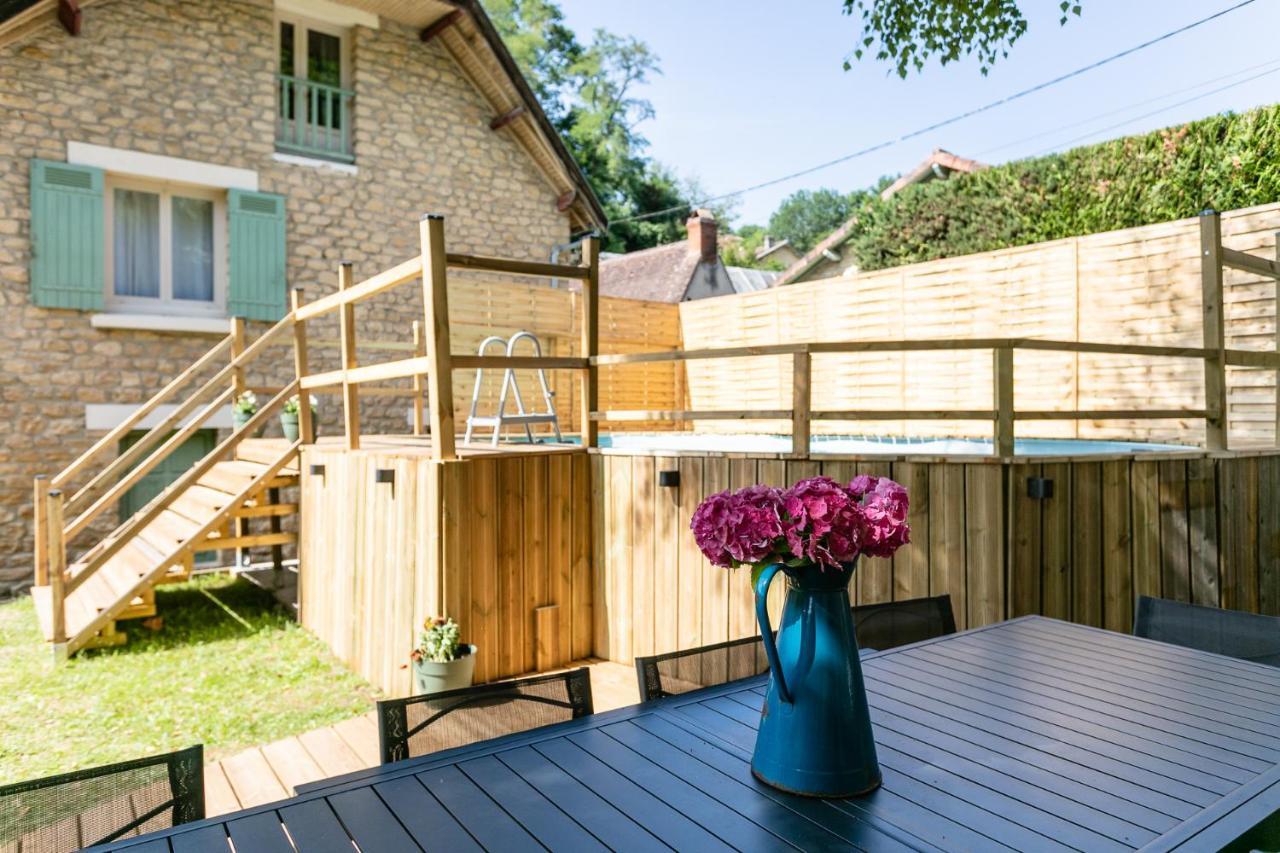 Wonderful House In Sarlat Center With Heated Pool & Jaccuzi Villa Eksteriør billede
