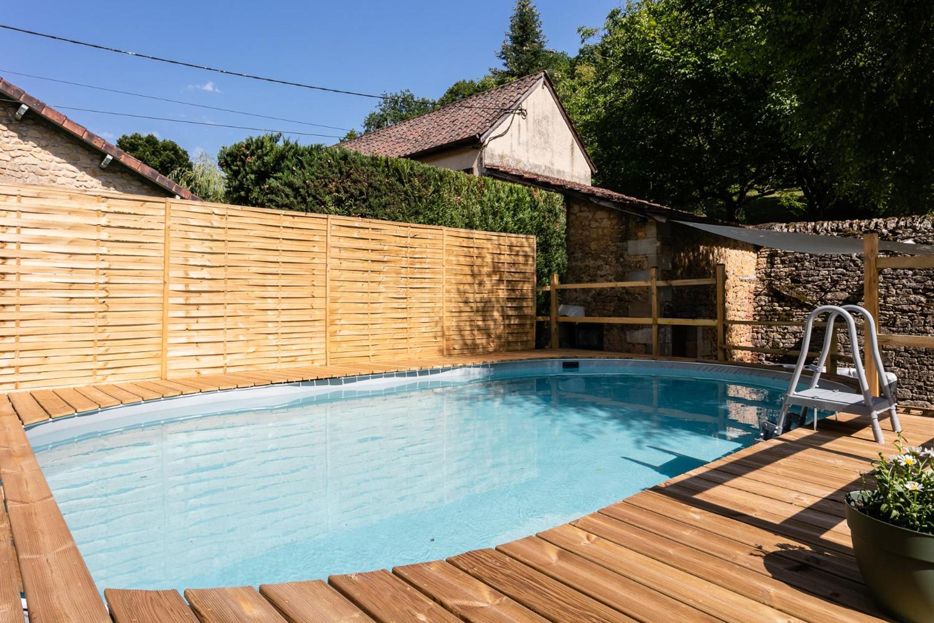 Wonderful House In Sarlat Center With Heated Pool & Jaccuzi Villa Eksteriør billede